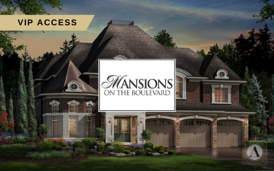 Mansions on the Boulevard in Kleinburg